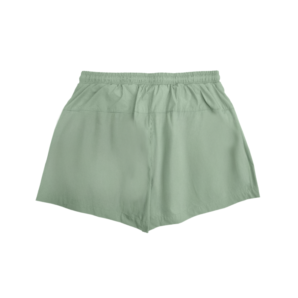 Women’s Ribbed-Collar Sport Short
