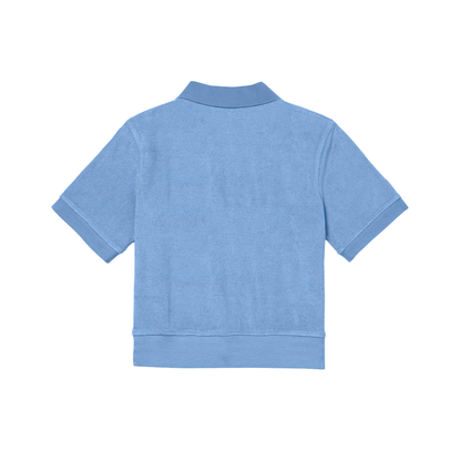 Women’s V-Neck Terry Crop Top