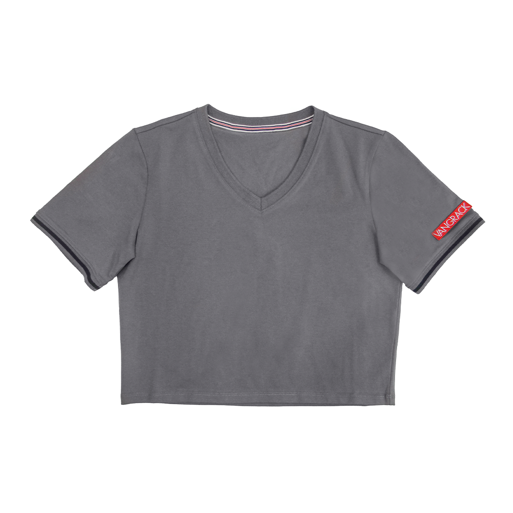 Women’s V-Neck Crop Tee