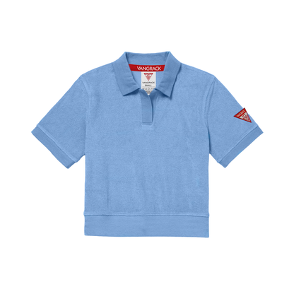 Women’s V-Neck Terry Crop Top