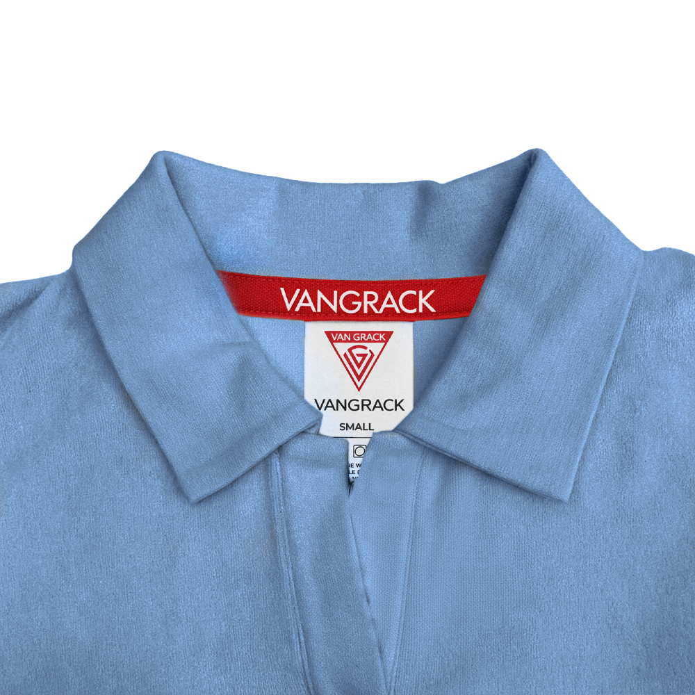 Women’s V-Neck Terry Crop Top