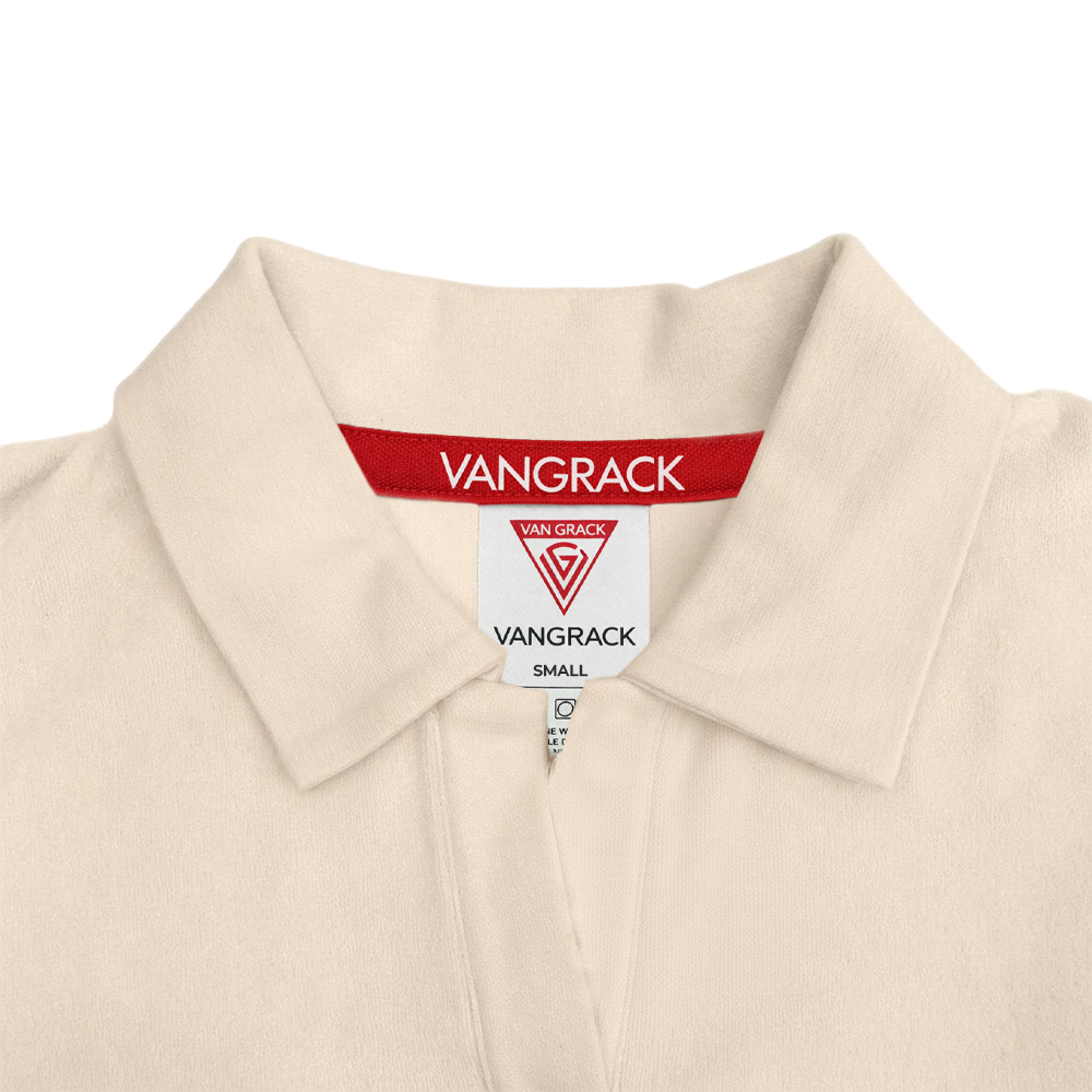 Women’s V-Neck Terry Crop Top