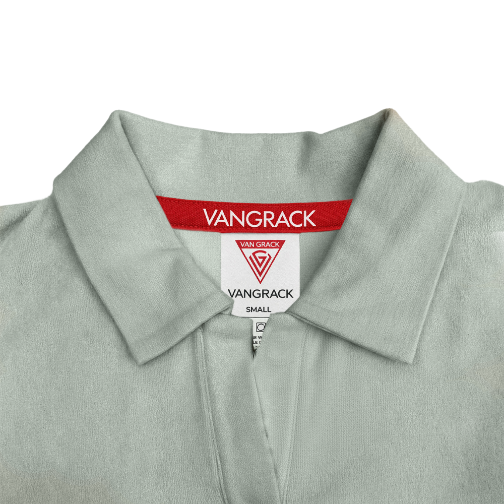Women’s V-Neck Terry Crop Top