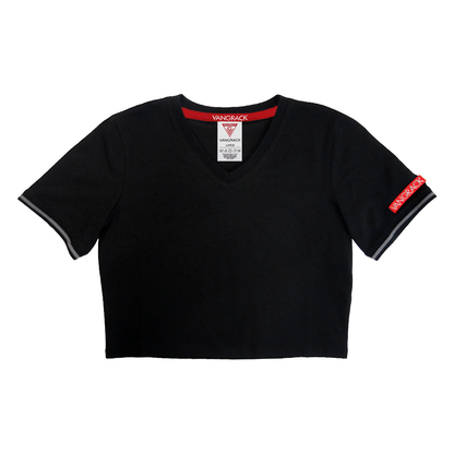 Women’s V-Neck Crop Tee