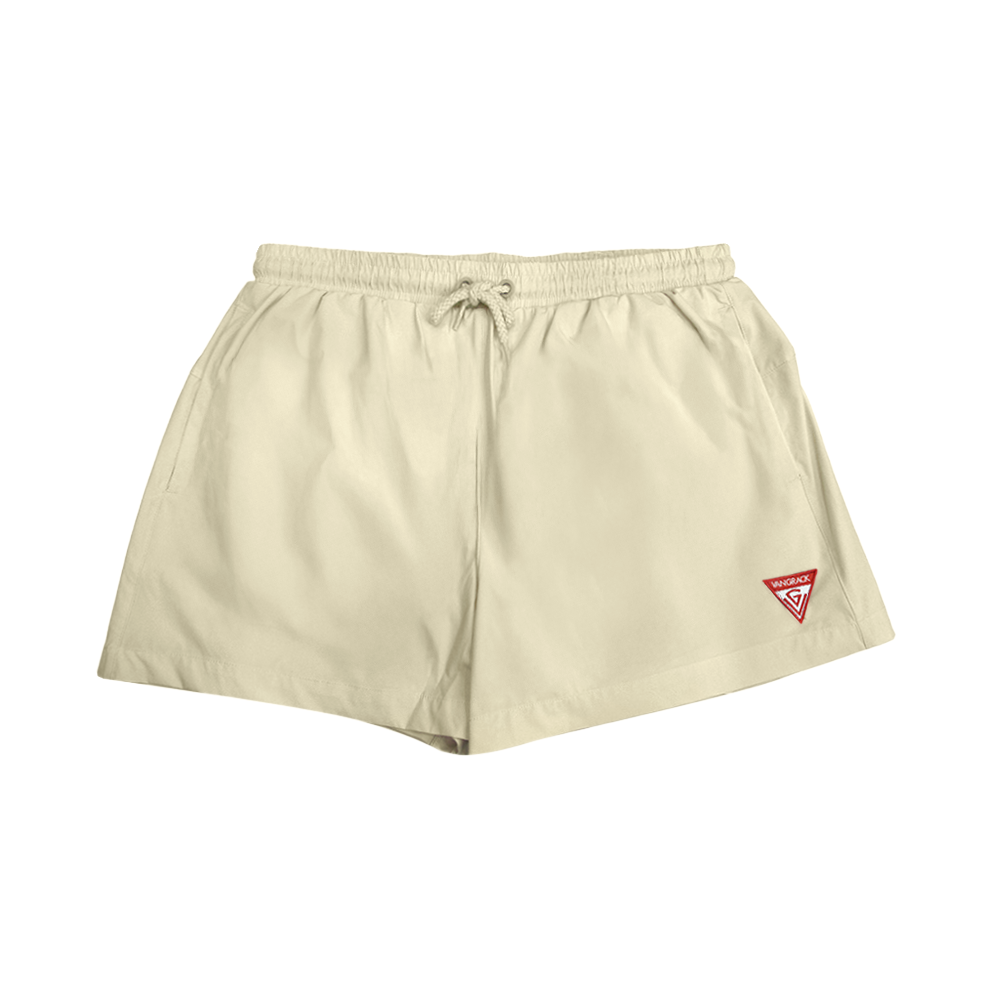 Women’s Ribbed-Collar Sport Short