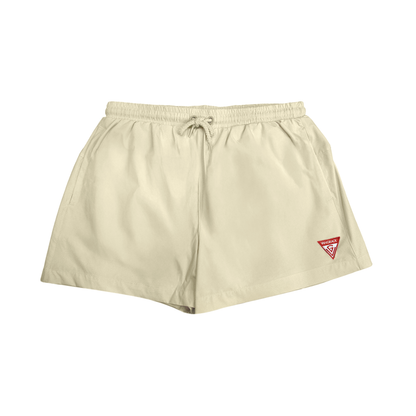 Women’s Ribbed-Collar Sport Short