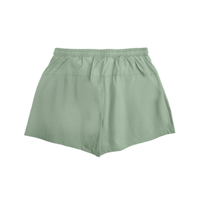 Women’s Ribbed-Collar Sport Short